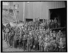 Breaker boys, Woodward coal breakers, Kingston, Pa., between 1890 and 1901. Creator: Unknown.