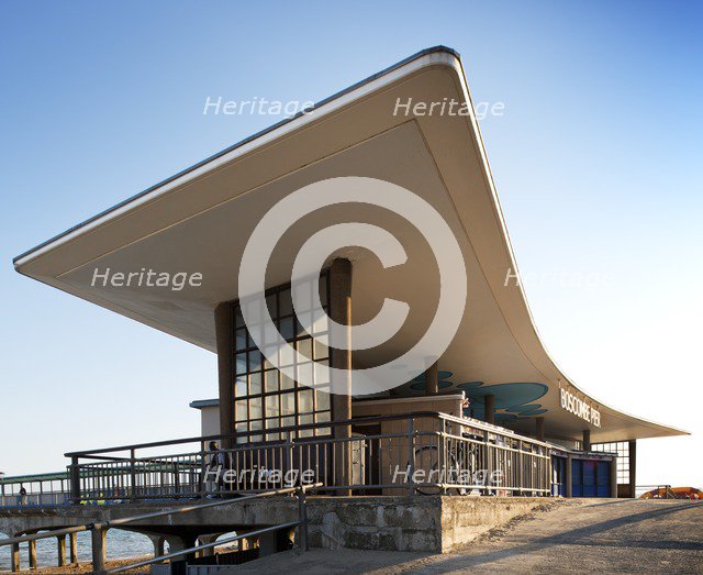 Neck Building, Boscombe Pier, Undercliff Drive, Bournemouth, Dorset. Artist: James O Davies.