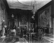 Larz Anderson house, Washington, D.C. - dining room, between 1890 and 1950. Creator: Frances Benjamin Johnston.