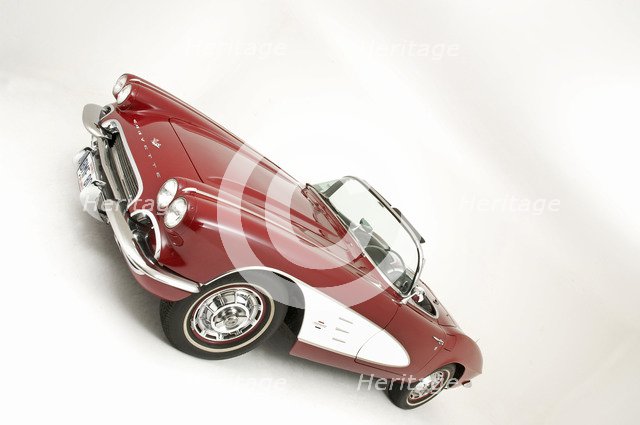 1961 Chevrolet Corvette C1 Convertible Artist: Unknown.