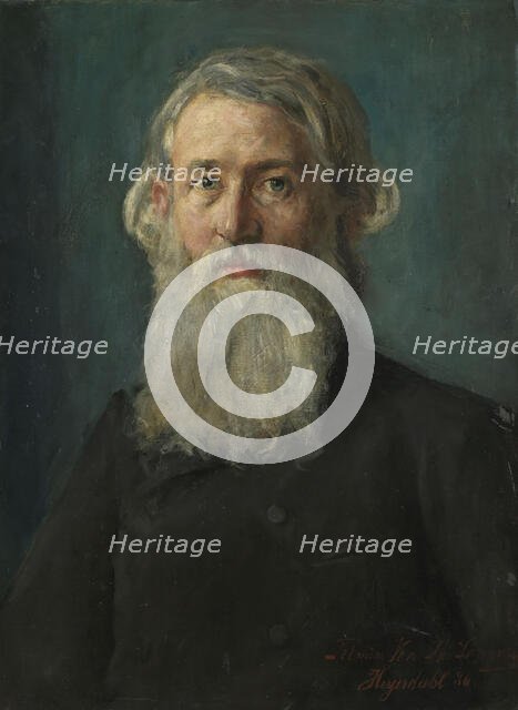 Portrait of Professor Ernst Sars, 1886. Creator: Hans Heyerdahl.