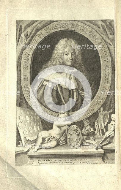 Portrait of Jean Bouhier (1673-1746) , 1787.