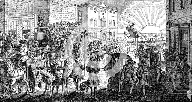 'The Present Age...', 1767.Artist: LP Boitard