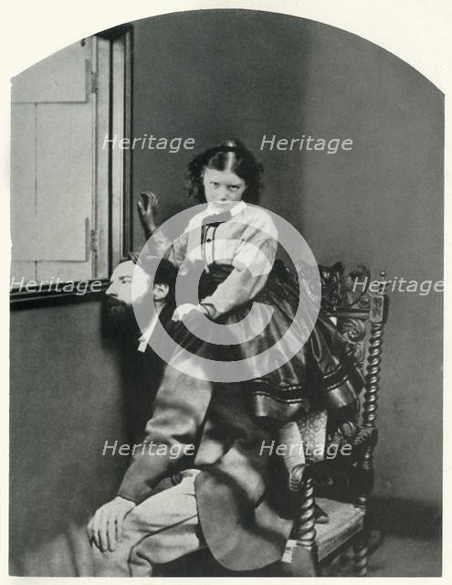 'At the window', c1860s, (1948).  Creator: Lewis Carroll.