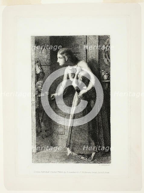 The Haunted House, 1858. Creator: Simeon Solomon.