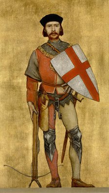 Dean of the Armed Guild of Saint George, 1889. Creator: Albrecht De Vriendt.