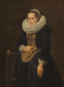 Portrait of a Flemish Lady, probably 1618. Creator: Anthony van Dyck.