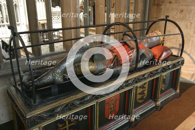 Robert Curthose's monument, Gloucester Cathedral, Gloucestershire. 