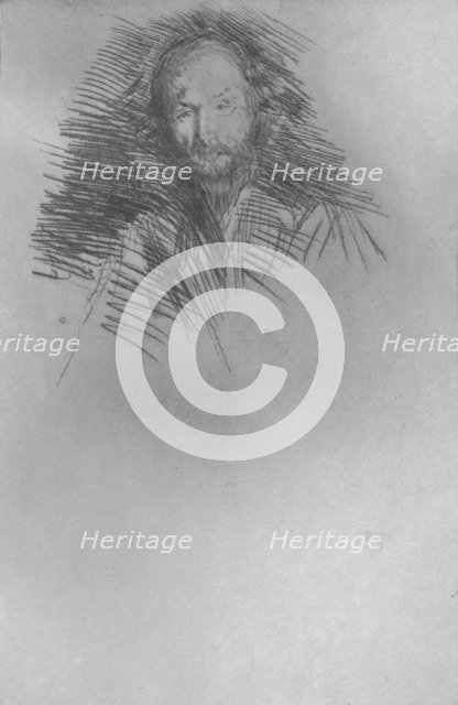 'Swinburne', c1877, (1904). Artist: James Abbott McNeill Whistler.