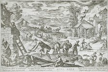 The Age of Copper, 1599. Creators: Antonio Tempesta, Nicolaus van Aelst.