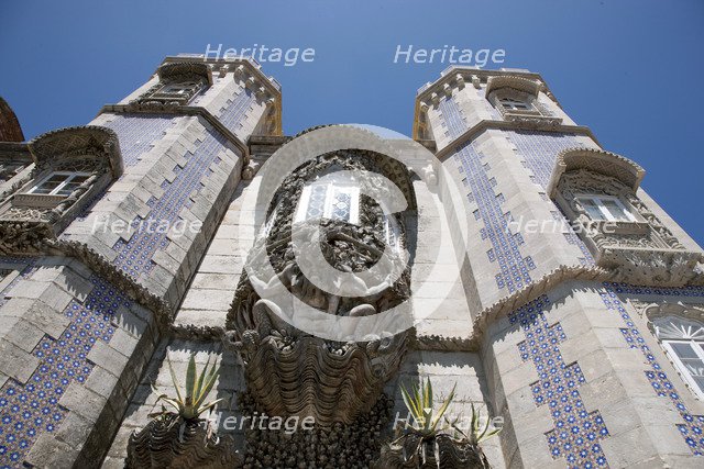 A gargoyle in Pena National Palace, Sintra, Portugal, 2009. Artist: Samuel Magal