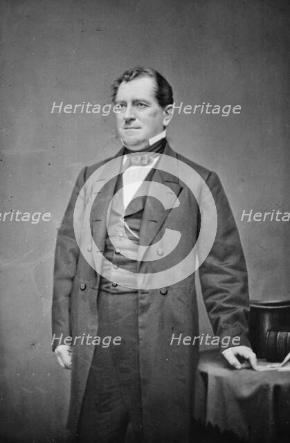 Joshua Reed Giddings of Ohio, between 1855 and 1865. Creator: Unknown.