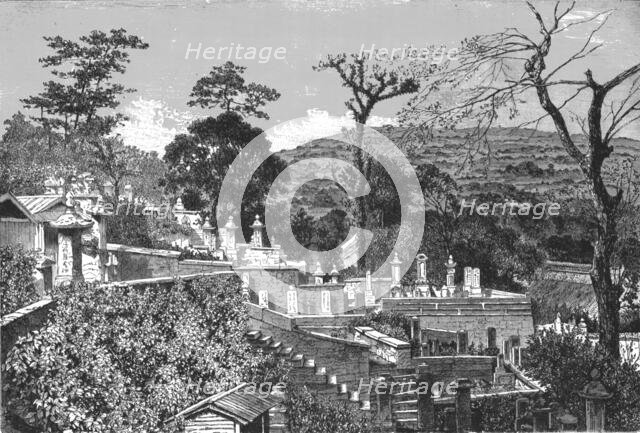 'Cemetery of Nagasaki; A European Sojourn in Japan', 1875. Creator: Unknown.