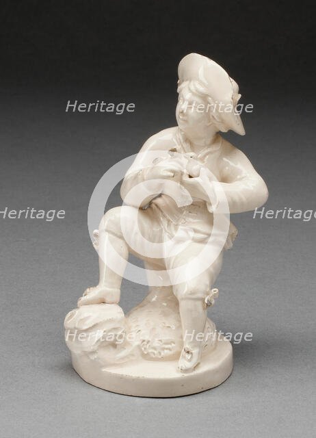 Boy with Two Birds, Italy, c. 1775. Creator: Unknown.