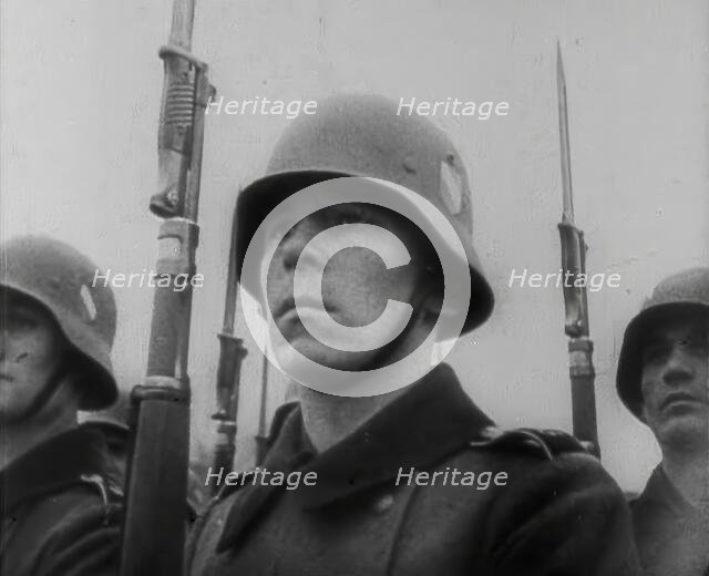 German Soldiers, 1941. Creator: British Pathe Ltd.