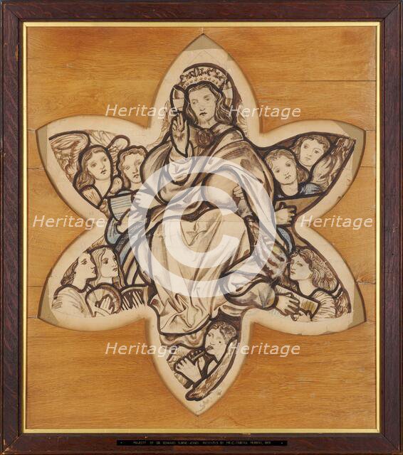 Christ in Majesty, 1862. Creator: Sir Edward Coley Burne-Jones.