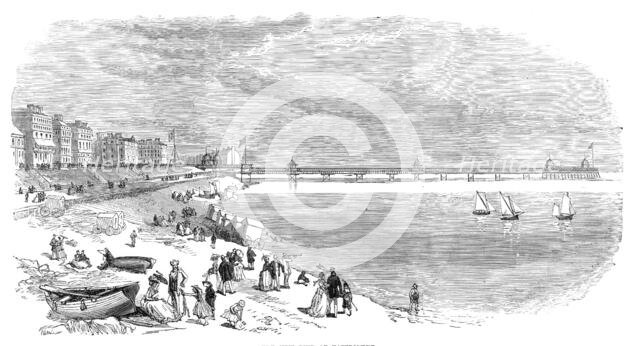 The new pier at Eastbourne, 1870. Creator: Unknown.
