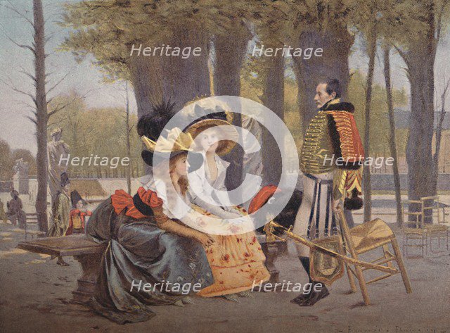 'La Causerie. - Life in Paris in 1793', (1896). Artist: Unknown.