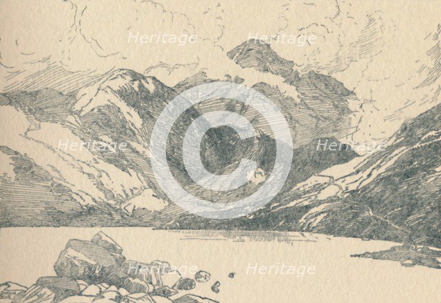 'Snowdon', 1910. Artist: Unknown.