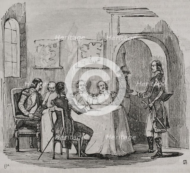 War Council of generals in 1799, (1851).  Creator: Unknown.