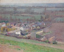 A Bird's-Eye View, 1889. Creator: Theodore Robinson.