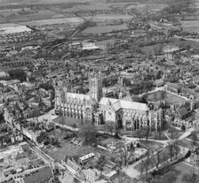 Canterbury Cathedral, Kent, April 1947. Artist: Aerofilms.