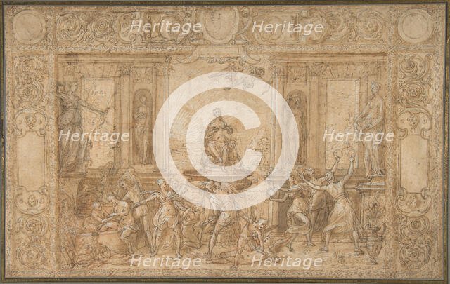 Study for The Allegory of Spring, 1579. Creator: Federico Zuccaro.