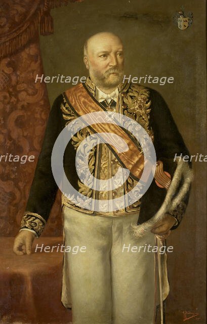 Cornelis Pijnacker Hordijk (1847-1908). Gouverneur-generaal (1888-93), 1895. Creator: Adriaan Johannes Petrus Boudewijnse.