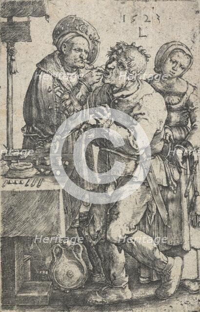 The dentist, 1523. Creator: Lucas van Leyden.