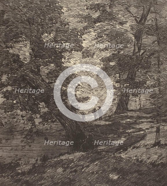 Fishing, 1922. Creator: Bolton Coit Brown.