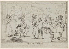 The Bum Shop, July 11, 1785. Creator: Attributed to R. Rushworth.