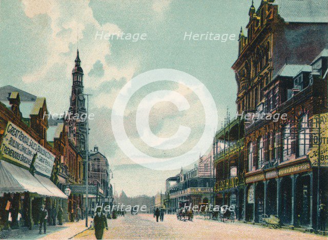 Rissik Street, Johannesburg, c1908. Artist: Unknown