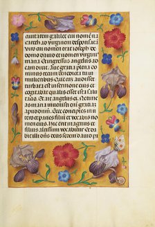 Decorated Text Page; Spinola Hours, about 1510-1520. Creator: Unknown.