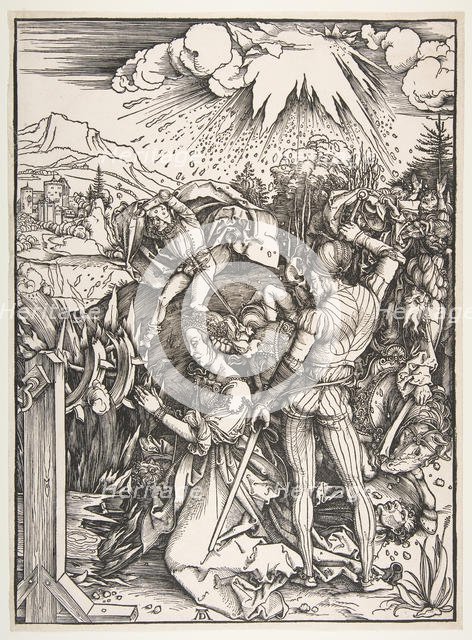The Martyrdom of Saint Catherine of Alexandria.n.d. Creator: Albrecht Durer.