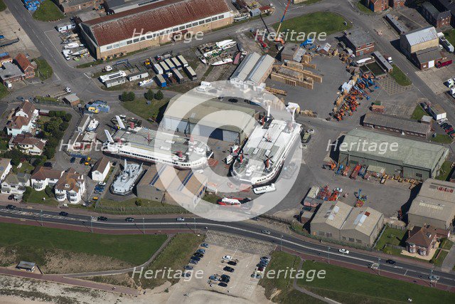 The Hovercraft Museum, HMS 'Daedalus', Lee-on-the-Solent, Hampshire, c2010s(?). Artist: Damian Grady.