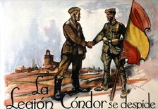 Cover of an album released in memory of the farewell to the Condor Legion, who returned to German…