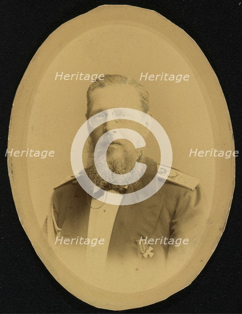 Portrait of Grand Duke Konstantin Nikolayevich of Russia (1827-1892), ca 1885.