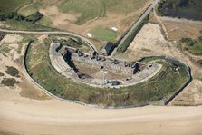 Fort Gilkicker, a semi-circular casemated coastal battery, Gosport, Hampshire, 2018. Creator: Historic England.