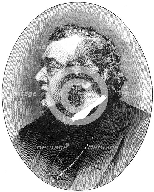 Norman Macleod, 19th century Scottish theologian, author and social reformer, (1900).Artist: Elliott & Fry