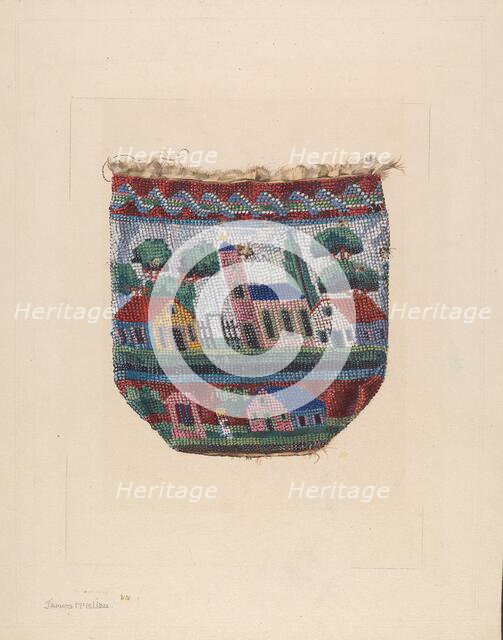 Beaded Bag, c. 1936. Creator: James McLellan.