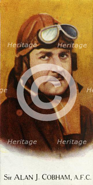 'Sir Alan J. Cobham, A.F.C'., 1927. Creator: Unknown.