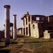 Ostia Antica, Port of Rome, Italy, c2nd-3rd century, (c20th century).  Artist: CM Dixon.