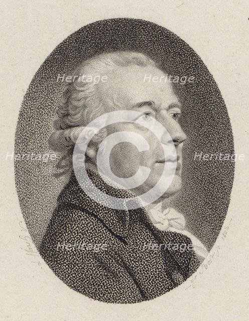 Portrait of the composer Johann Gottlieb Naumann (1741-1801) , 1804. Creator: Bolt, Johann Friedrich (1769-1836).