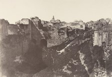 Jérusalem, Enceinte du Temple, Piscine probatique, 1, 1854. Creator: Auguste Salzmann.