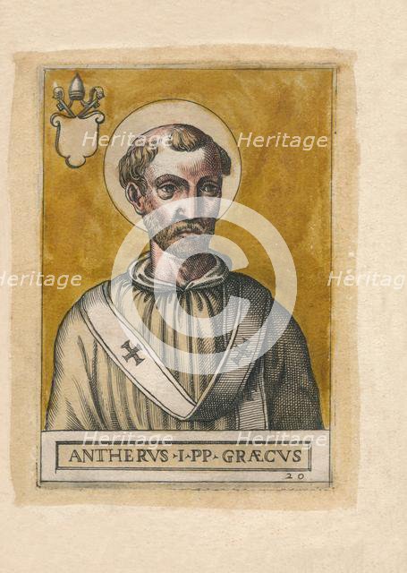 Pope Anterus. Creator: Unknown.