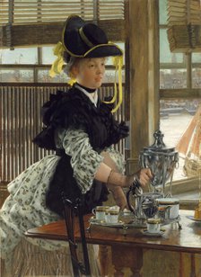 Tea, 1872. Creator: James Tissot.