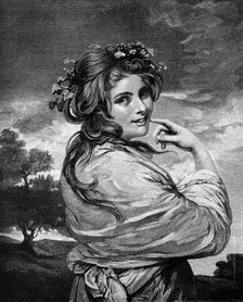 'Lady Hamilton as 'Nature'', c1783-1784 (1900). Artist: Unknown
