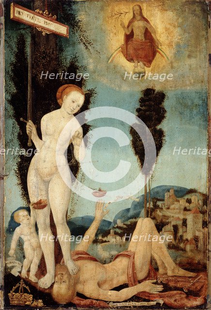 Allegory of Justice', 16th century.  Creator: Feselen, Melchior (ca. 1495-1538).