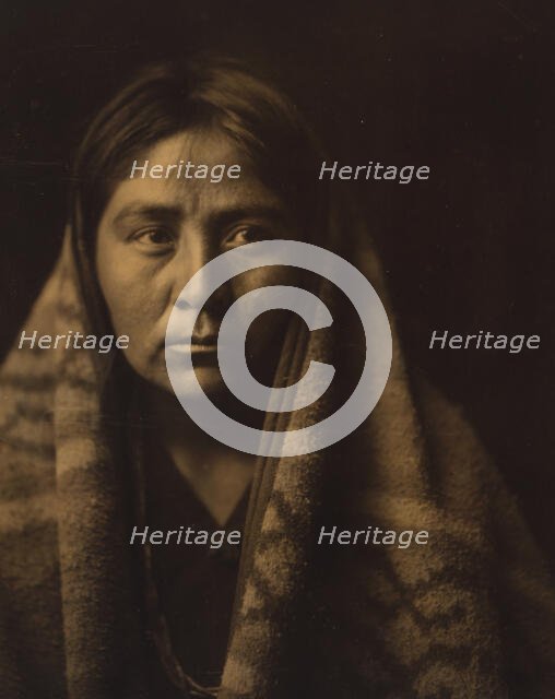 Navaho matron, c1904. Creator: Edward Sheriff Curtis.