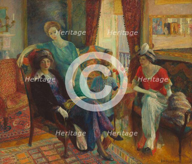 Family Group, 1910/1911. Creator: William James Glackens.